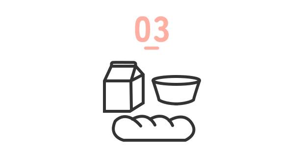 03パンと牛乳とスープ